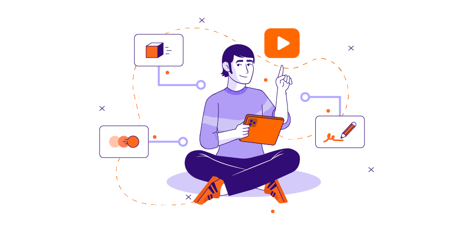 Create Training Videos for Employees (Illustration)